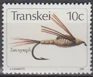 Südafrika - Transkei Mi.Nr. 85 Künstliche Fliegen, Tan nymph (10)