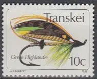 Südafrika - Transkei Mi.Nr. 86 Künstliche Fliegen, Green Highlander (10)