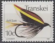 Südafrika - Transkei Mi.Nr. 87 Künstliche Fliegen, Jock Scott (10)