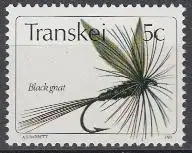 Südafrika - Transkei Mi.Nr. 67 Künstliche Fliegen, Black gnat (5)