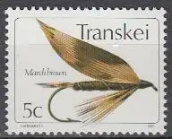 Südafrika - Transkei Mi.Nr. 69 Künstliche Fliegen, March brown (5)