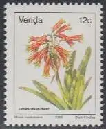 Südafrika - Venda Mi.Nr. 111 Freim. Blumen, Clivia caulescens (12)