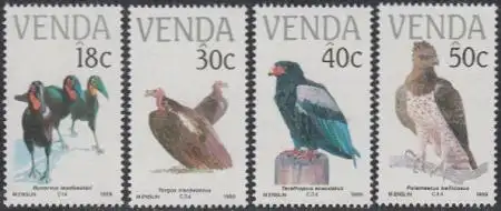 Südafrika - Venda Mi.Nr. 191-94 Vögel (4 Werte)