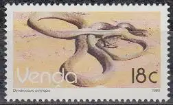 Südafrika - Venda Mi.Nr. 195 Freim. Reptilien, Schwarze Mamba (18)