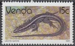 Südafrika - Venda Mi.Nr. 130y Freim. Reptilien, Eidechse (15)