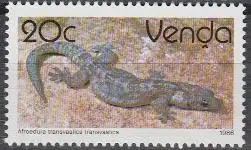 Südafrika - Venda Mi.Nr. 131x Freim. Reptilien, Eidechse (20)