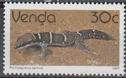 Südafrika - Venda Mi.Nr. 133x Freim. Reptilien, Gecko (30)