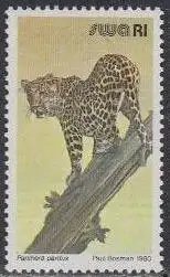 Südwestafrika Mi.Nr. 491x Freim. Wildlebende Säugetiere, Leopard (1)
