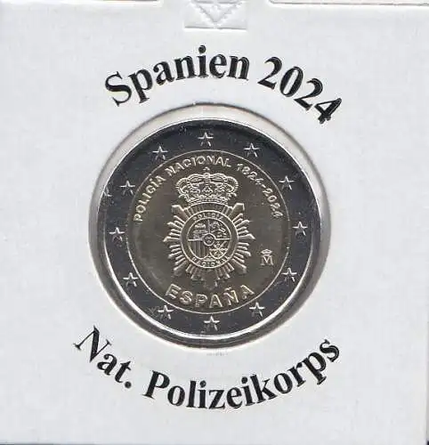 Spanien 2024 Nat. Polizeikorps