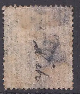 Großbritannien Mi.Nr. 17 Königin Victoria (2 P.), Stempel "A25" Malta, Vorläufer