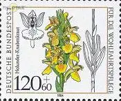 D,Bund Mi.Nr. 1228 Wohlf.84 Orchideen Knabenkraut (120+60)