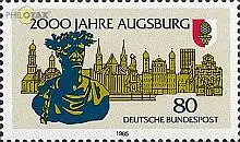 D,Bund Mi.Nr. 1234 2000 J.Augsburg (80)