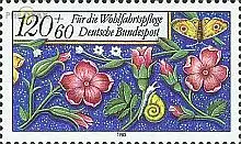 D,Bund Mi.Nr. 1262 Wohlf.85 Miniaturen (120+60)