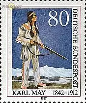 D,Bund Mi.Nr. 1314 Karl May, Winnetou (80)