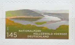 D,Bund Mi.Nr. 2863 a.MS Nationalpark Kellerwald-Edersee,skl.aus Fol.blatt (145)