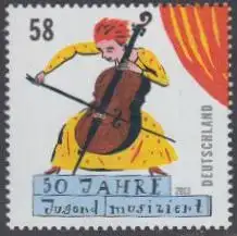 D,Bund Mi.Nr. 2991 50Jahre Jugend musiziert (58)
