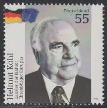 D,Bund Mi.Nr. 2960 Helmut Kohl, Bundeskanzler, Ehrenbürger Europas (55)