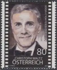 Österreich MiNr. 3349 Österreicher in Hollywood, Christoph Waltz (80)