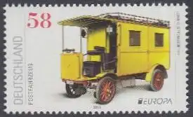 D,Bund Mi.Nr. 3007 Europa 13, Postfahrzeuge, Lloyd Paketzustellwagen (58)