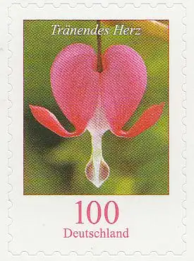 D,Bund Mi.Nr. 3034 aus Folienblatt Freim. Blumen, Tränendes Herz, skl. (100)