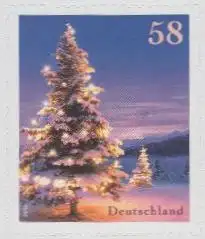D,Bund Mi.Nr. 3041 a.Fol. Winterstimmung, skl. aus Folienbogen (58)