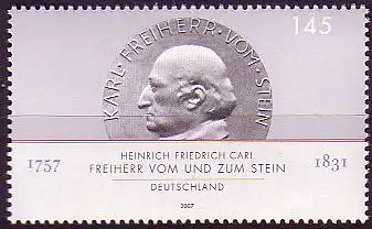 D,Bund Mi.Nr. 2624 Freiherr vom Stein (145)