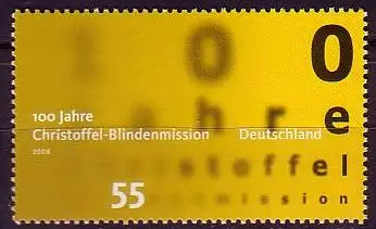 D,Bund Mi.Nr. 2664 Christoffel Blindenmission (55)