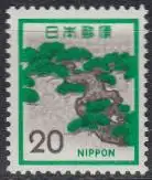 Japan Mi.Nr. 1136A Freim. Bergkiefer (20)