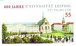 D,Bund Mi.Nr. 2747 a.Fol. Universität Leipzig, selbstkl. aus Folienbogen (90)