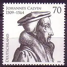D,Bund Mi.Nr. 2744 500. Geb. Johannes Calvin (70)