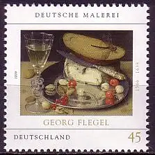 D,Bund Mi.Nr. 2761 Dt. Malerei, Stilleben mit Kirschen von Flegel (45)