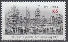 D,Bund Mi.Nr. 2870 200 J. Turnplatz Friedrich Ludwig Jahn, Hasenheide (165)