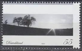 D,Bund Mi.Nr. 2920 Trauermarke, Landschaft in Abenddämmerung (55)