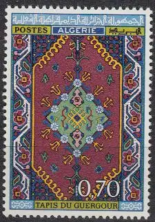 Algerien Mi.Nr. 497 Teppich von Guergour (0,70)