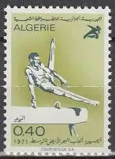 Algerien Mi.Nr. 567 Mittelmeerspiele, Turnen (0,40)