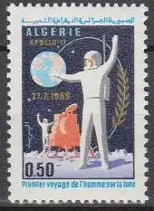 Algerien Mi.Nr. 533 Mondlandung Apollo 11 (0,50)
