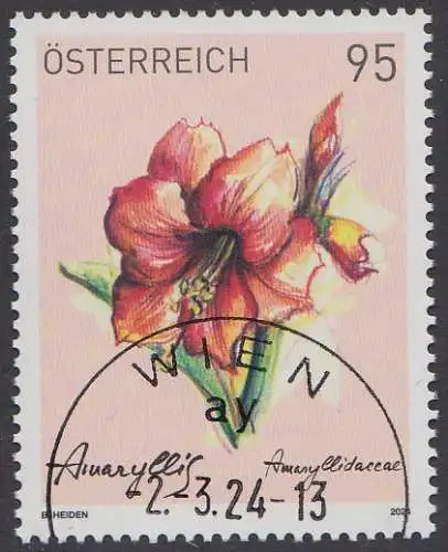 Österreich MiNr. (noch nicht im Michel)  Amaryllis (95)