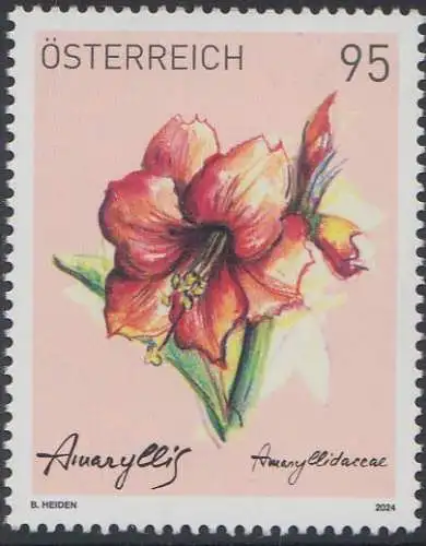 Österreich MiNr. (noch nicht im Michel)  Amaryllis (95)