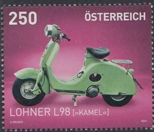 Österreich MiNr. (noch nicht im Michel)  Lohner L98 "Kamel" (250)