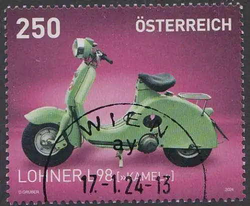 Österreich MiNr. (noch nicht im Michel)  Lohner L98 "Kamel" (250)