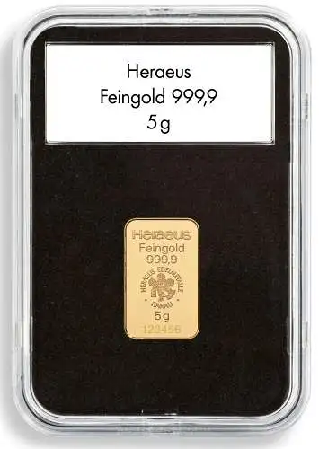 1 Münzkapsel QUICKSLAB für Goldbarren