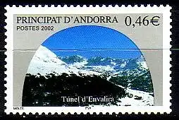 Andorra frz. Mi.Nr. 593 Envalira-Tunnel (0,46)