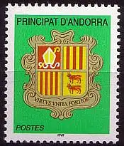 Andorra franz Mi.Nr. 609 Wappen von Andorra