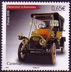 Andorra franz Mi.Nr. 675 Automobile, Cartercar um 1910 (0,65)