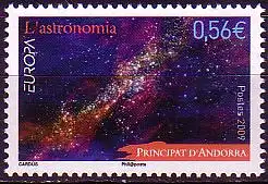 Andorra franz Mi.Nr. 694 Europa 09, Astronomie, Galaxie (0,56)