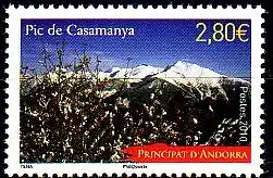Andorra franz Mi.Nr. 710 Landschaften, Pic de Casamanya (2,80)