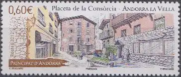 Andorra franz Mi.Nr. 746 Tourismus: Placeta de la Consorcia (0,60)