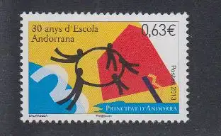 Andorra franz Mi.Nr. 762 30Jahre Andorranische Schule (0,63)