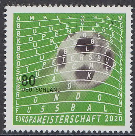 D,Bund Mi.Nr. 3611 Fußball-Europameisterschaft (80)