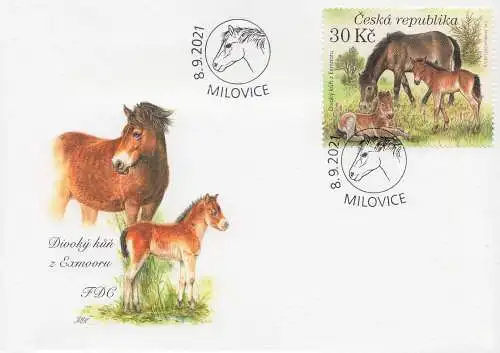 Tschechien Mi.Nr. 1124-1127 Naturschutz (4 Briefe)